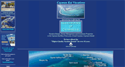 Desktop Screenshot of caymankaivacations.com